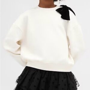 Girls Gap Top w/Shoulder Bow NWT!